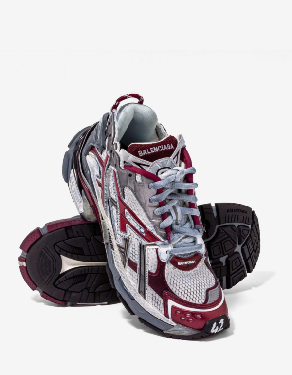 Giày Balenciaga Runner Sneaker 'Burgundy' 677403-W3RB3-9069 - Ảnh 3