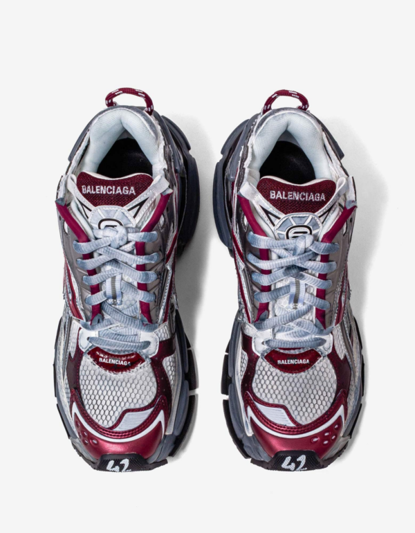Giày Balenciaga Runner Sneaker 'Burgundy' 677403-W3RB3-9069 - Ảnh 4