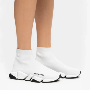 Alternative view of Giày Balenciaga Speed 2.0 White Black 617239-W2DB2-9014