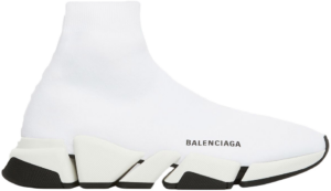 Giày Balenciaga Speed 2.0 White Black 617239-W2DB2-9014