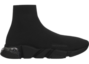 Giày Balenciaga Speed Clear Sole Black 607544W2DBL1000