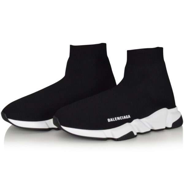 Giày Balenciaga Speed Sneaker 'Black' 645056-W2DBQ-1015 - Ảnh 5
