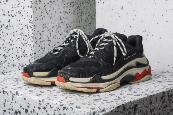 Giày Balenciaga Wmns Triple S Sneaker 'Black Red' 524037-W09O1-1000 - Ảnh 6
