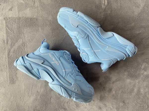 Giày Balenciaga Triple S Sneaker 'Light Blue' 524039-W2FA1-4090 - Ảnh 4