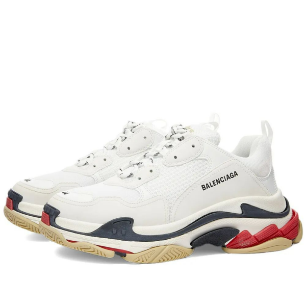 Giày Balenciaga Triple S Sneaker 'White Red' 533882-W09OM-9000 - Ảnh 3