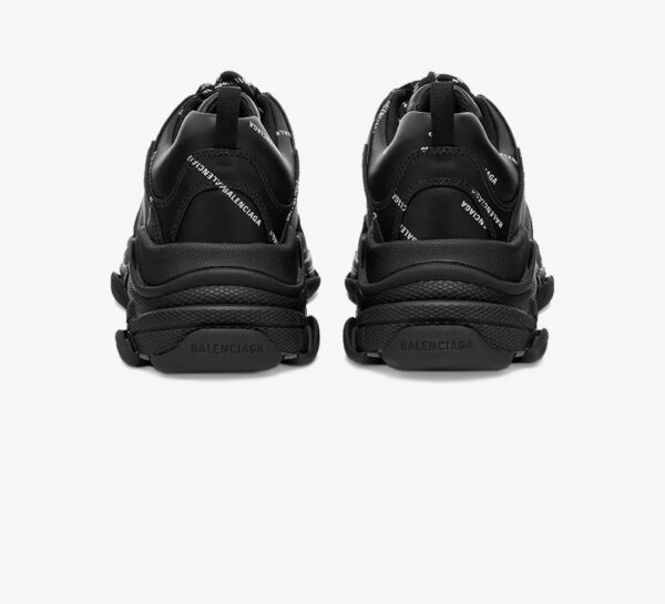 Giày Balenciaga Triple S Sneaker 'Allover Logo Black' 536737-W2FA1-1090 - Ảnh 7