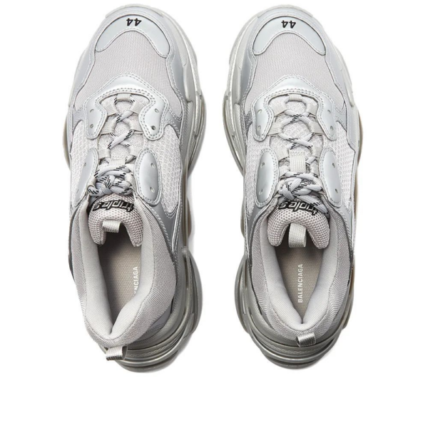 Giày Balenciaga Triple S Sneaker 'Silver Metallic' 536737-W2FS2-8100 - Ảnh 7