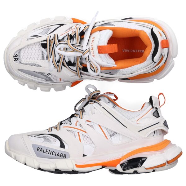Giày Balenciaga Wmns Track Trainer 'White Orange' 542436-W1GB1-9059 - Ảnh 5