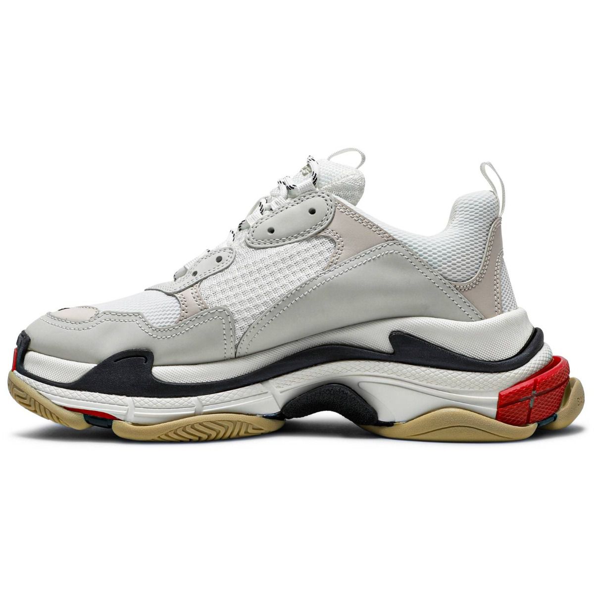 Giày Balenciaga Triple S Sneaker 'White Black Red' 533882-W09E1-9000 - Ảnh 4
