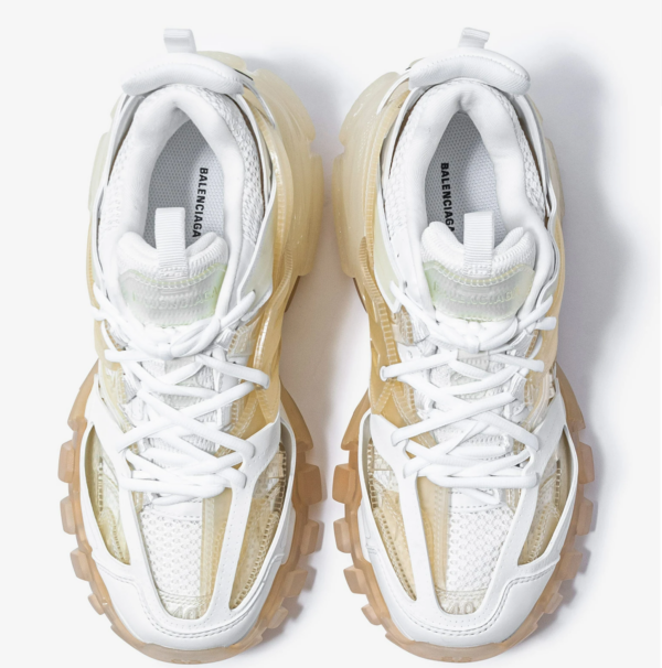 Giày Balenciaga Track Sneaker 'Clear Sole White Cream' 64774-2W3BM1-9000 - Ảnh 2