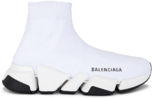 Giày Balenciaga Speed 2 Snearkers In White 617196 W1702 9014