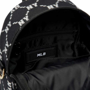 Balo MLB Mini Diamond Monogram 'Black' 7ABKM032N-50BKS