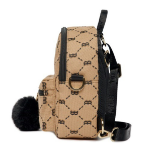 Balo MLB Mini Monogram Jacquard 'Brown' 7ABKM032N-43BGS