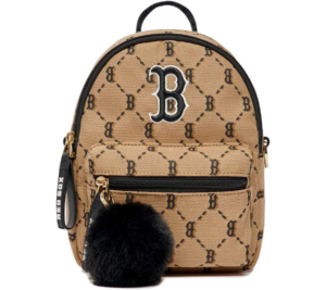 Balo MLB Mini Monogram Jacquard 'Brown' 7ABKM032N-43BGS