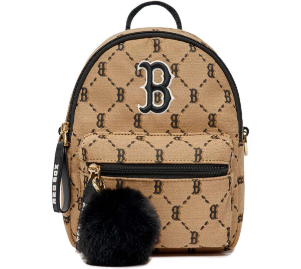 Balo MLB Mini Monogram Jacquard 'Brown' 7ABKM032N-43BGS