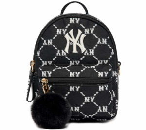 Balo MLB Mini Diamond Monogram 'Black' 7ABKM032N-50BKS