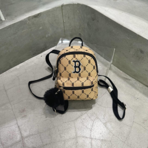 Balo MLB Mini Monogram Jacquard 'Brown' 7ABKM032N-43BGS