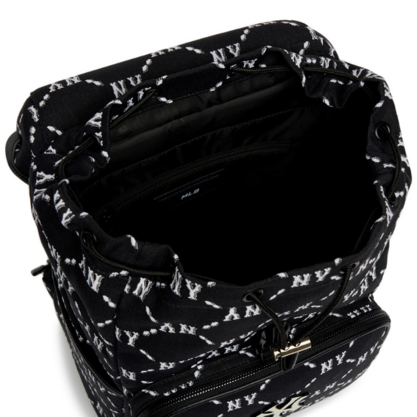 Túi MLB Monogram NY Yankees Black 3ABKM022N-50BKS - Ảnh 2