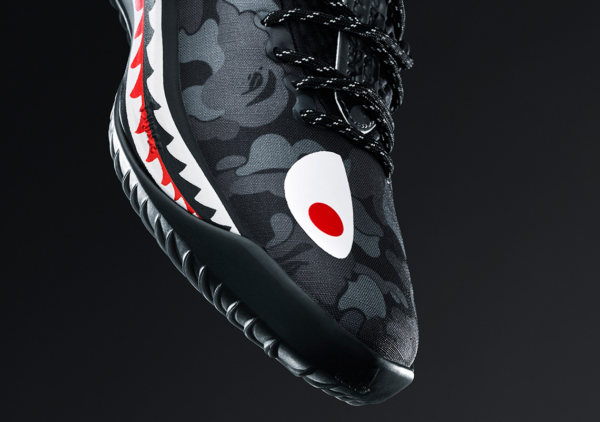 Giày Adidas A Bathing Ape x Dame 4 'Black Camo' AP9975 - Ảnh 5