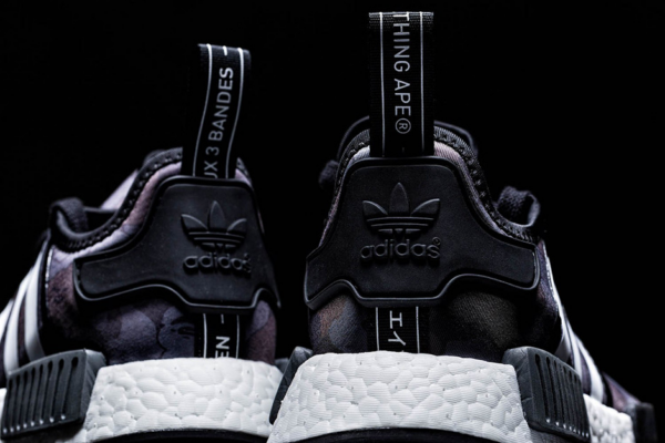 Giày Adidas A Bathing Ape x NMD R1 'Black Camo' BA7325 - Ảnh 4