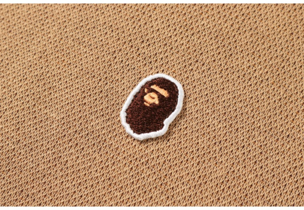 Áo Bape Big Logo Check Knit Beige BA-BLCKBE - Ảnh 2