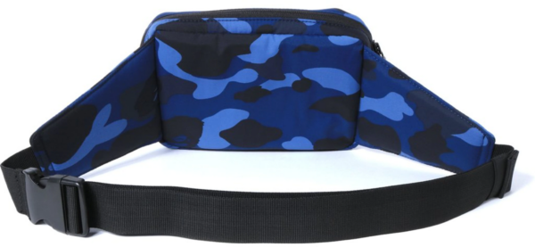 Túi Bape Color Camo Waist Bag Blue B-COCWBBL - Ảnh 2