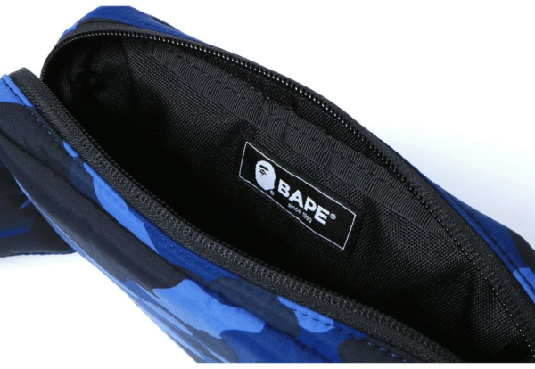 Túi Bape Color Camo Waist Bag Blue B-COCWBBL - Ảnh 3