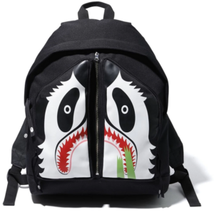 Balo Bape Panda Day Pack Black B-PADPBK