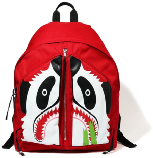 Balo Bape Panda Day Pack Red B-PADPRD
