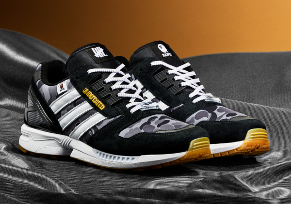 Giày Adidas BAPE x Undefeated x ZX 8000 'AZX Series Black Camo' FY8852 - Ảnh 5