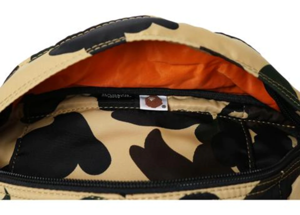 Túi Bape x Porter 1st Camo Waist Bag SS18 Yellow BA-XP1CWBSS18YW - Ảnh 3