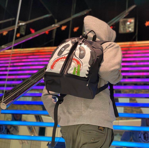 Balo Bape Panda Day Pack Black B-PADPBK - Ảnh 3