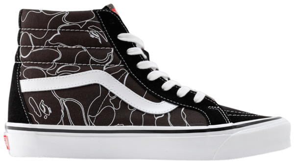 Giày Vans BAPE x Sk8-Hi 38 DX 'Lined Camo' VN0A38GF7BG