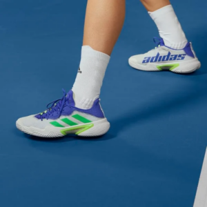 Giay Tennis Adidas Barricade 'Neon White Blue' FZ1827