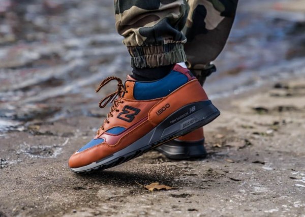 Giày New Balance 1500 'Brown Blue Black' MH1500TN - Ảnh 6