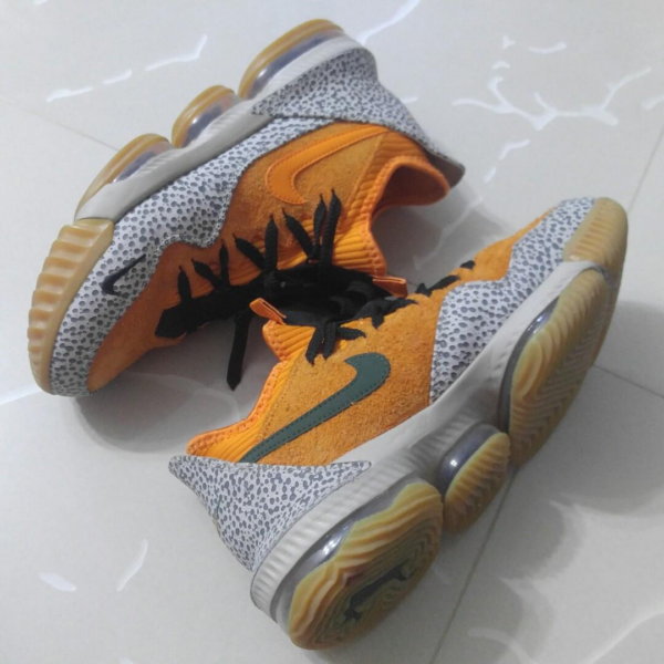 Giày Nike Atmos x LeBron 16 Low AC EP 'Safari' CI3358-800 - Ảnh 3
