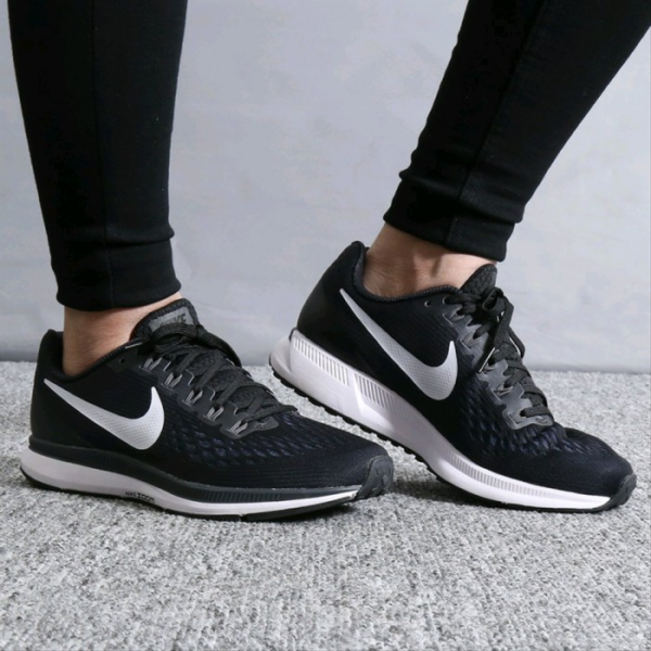 Giày Nike Air Zoom Pegasus 34 'Black White' 880560-001 - Ảnh 3