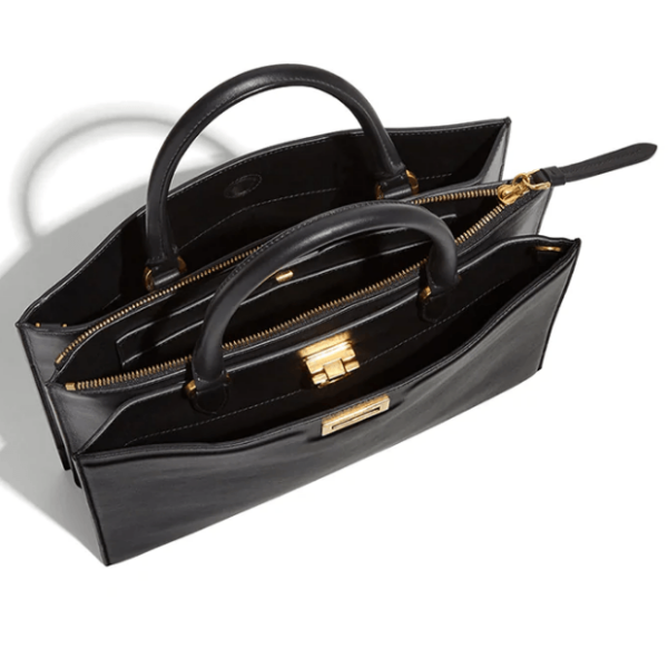 Túi Salvatore Ferragamo Ladies Trifolio 'Black' 21H995-724602 - Ảnh 4