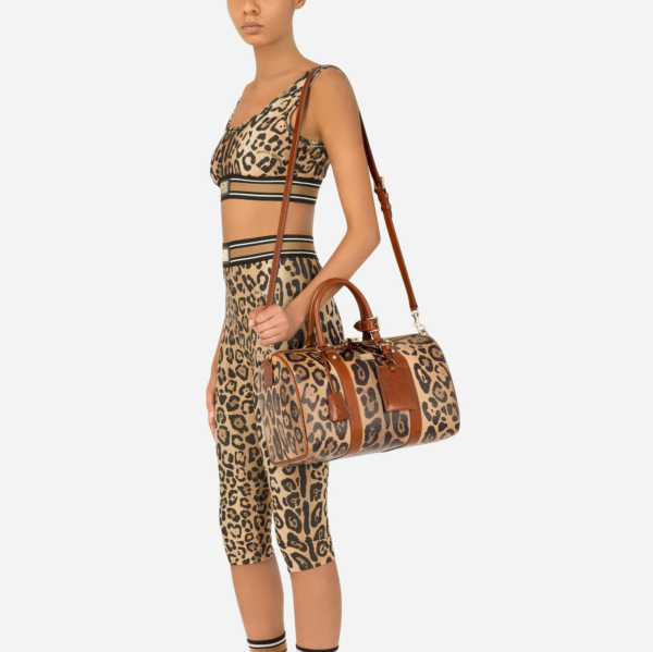 Túi Dolce & Gabbana 'Leopard Print' Crespo - Ảnh 2