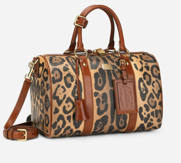 Túi Dolce & Gabbana 'Leopard Print' Crespo - Ảnh 4