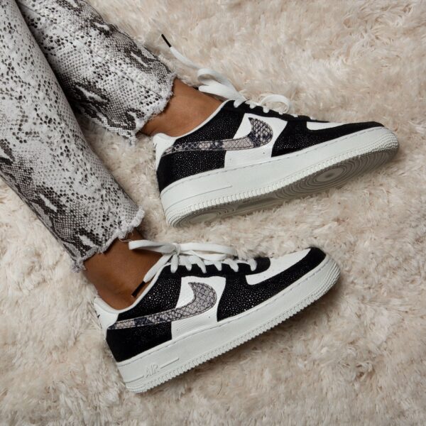 Giày Nike Air Force 1 Low LV8  'Snakeskin' 820438-111 - Ảnh 2