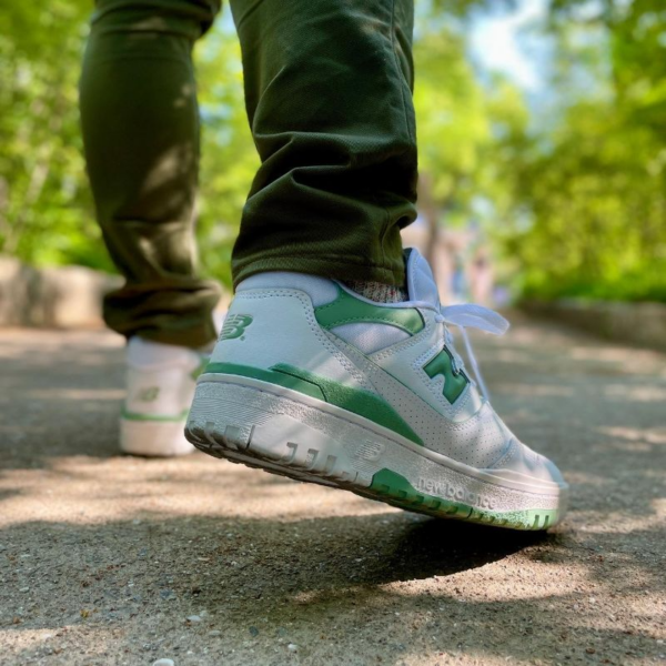 Giày New Balance 550 'White Mint Green' BB550FS1 - Ảnh 5