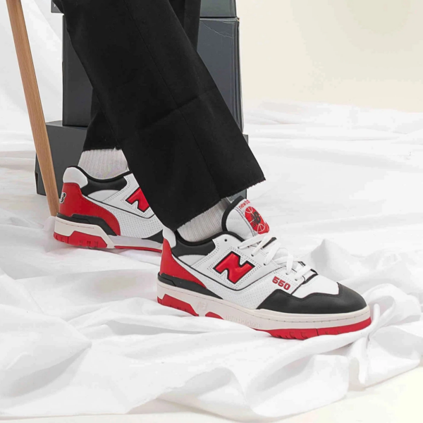 Giày New Balance 550 'Shifted Sport Pack Team Red' BB550HR1 - Ảnh 3