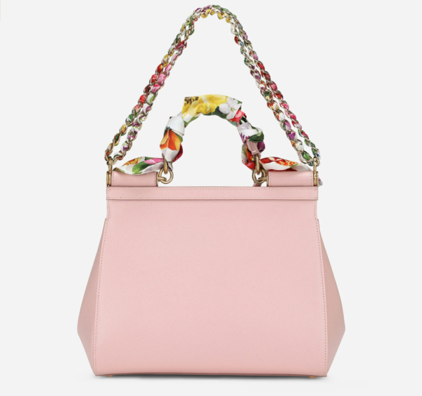 Túi Dolce & Gabbana Medium 'Scraf Pink' - Ảnh 2