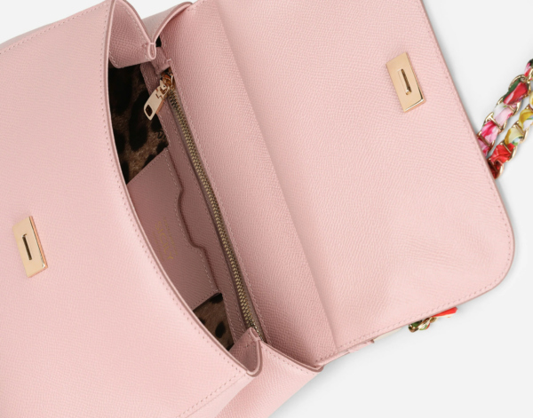 Túi Dolce & Gabbana Medium 'Scraf Pink' - Ảnh 5