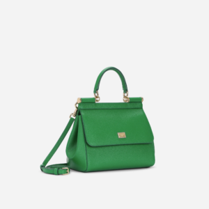 Tui Dolce & Gabbana Small Dauphine Leather Sicily Bag 'Green' BB7117A10378M307