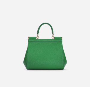 Tui Dolce & Gabbana Small Dauphine Leather Sicily Bag 'Green' BB7117A10378M307
