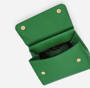 Tui Dolce & Gabbana Small Dauphine Leather Sicily Bag 'Green' BB7117A10378M307