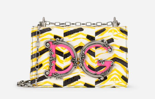 Túi Dolce & Gabbana Printed Elaphe DG Girls Bag BB6498AY0498G126 - Ảnh 5