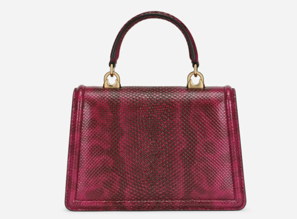 Túi Dolce & Gabbana Small Karung Devotion Bag Pink BB6711AY06380411 - Ảnh 5